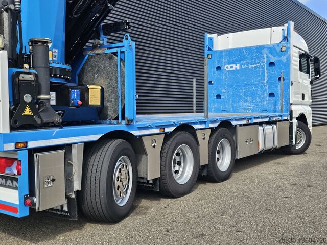 รถเครน MAN TGX 35.480 8x4-4 / HMF 85 t/m + JIB / WINCH