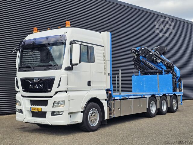 รถเครน MAN TGX 35.480 8x4-4 / HMF 85 t/m + JIB / WINCH