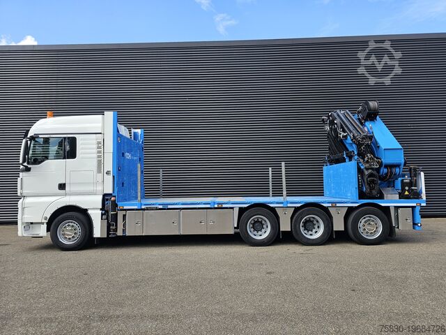 รถเครน MAN TGX 35.480 8x4-4 / HMF 85 t/m + JIB / WINCH
