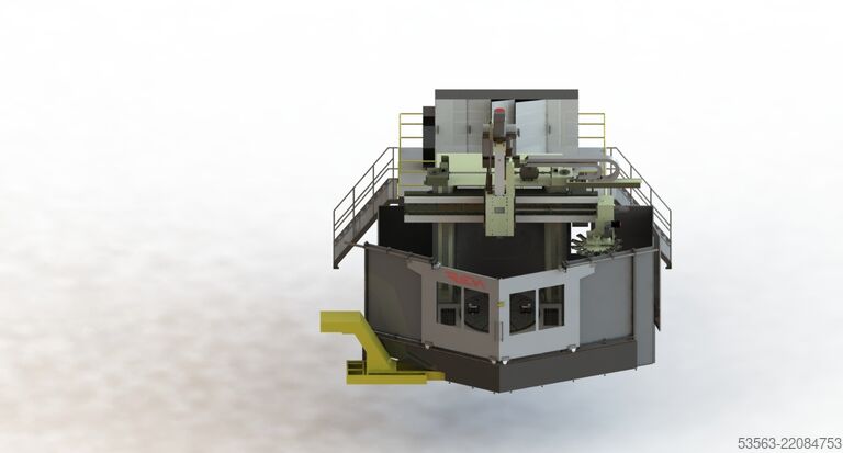 REM SCR 27 1SF | Centro de Torneamento-Fresamento Vertical CNC | Ø2700mm | 100kW Fanuc | NOVO 2026 REM SCR 27 1SF