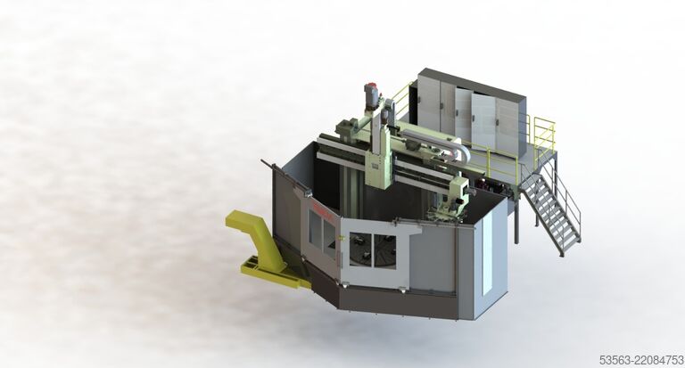 REM SCR 27 1SF | Centro de Torneamento-Fresamento Vertical CNC | Ø2700mm | 100kW Fanuc | NOVO 2026 REM SCR 27 1SF
