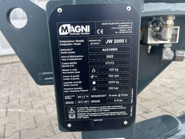 Magni bom med vinsch JW2000 / 2 ton / 2022 / DEMO Magni Ausleger mit Seilwinde JW2000 / 2 To / 2022 / DEMO