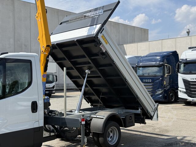 Furgone ribaltabile e gru Iveco Daily 35-160