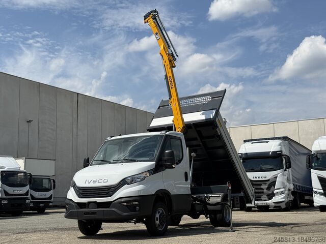 Furgone ribaltabile e gru Iveco Daily 35-160