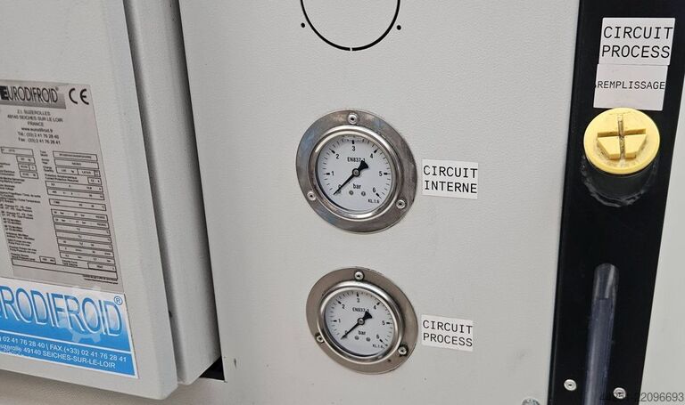 Aktivni vodni hladilnik 7 kW povratna hladilna enota Eurodifroid (Frankreich) RFI100THIECHV3VIP [SYLFEN]
