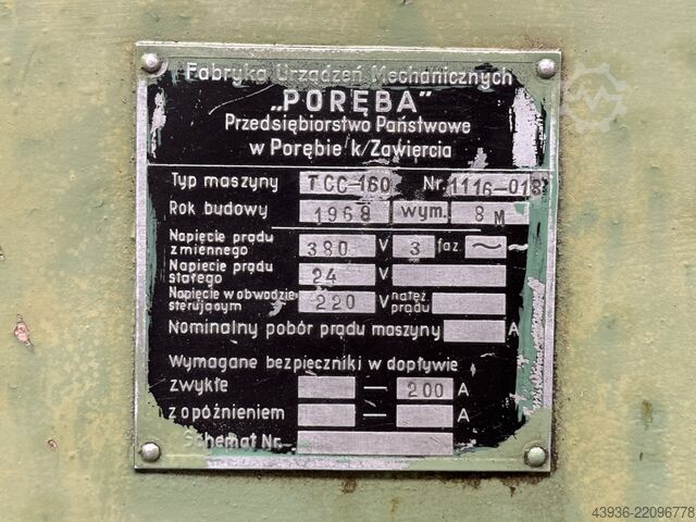  Poreba TCC160
