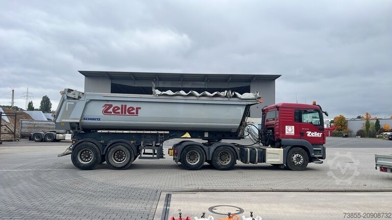 Tipper Truck MAN TGS 33.500 with Schmitz Cargobull SGF S2 (NEW ENGINE)