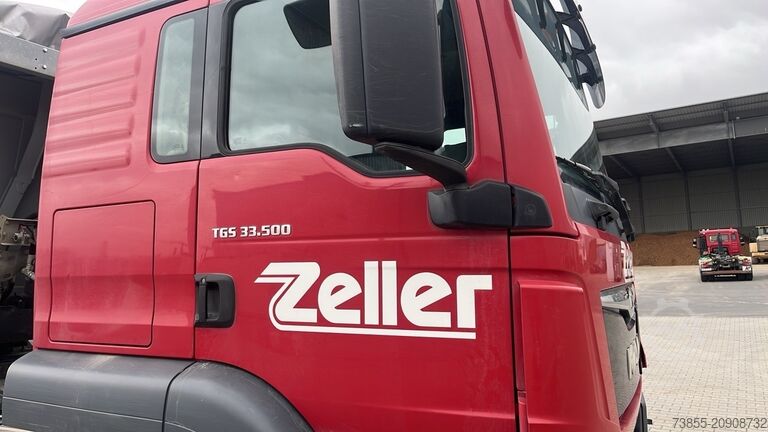 Tipper Truck MAN TGS 33.500 with Schmitz Cargobull SGF S2 (NEW ENGINE)