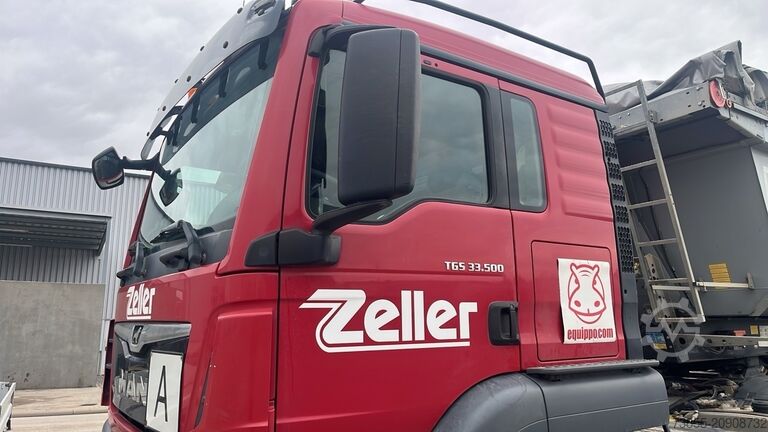 Tipper Truck MAN TGS 33.500 with Schmitz Cargobull SGF S2 (NEW ENGINE)