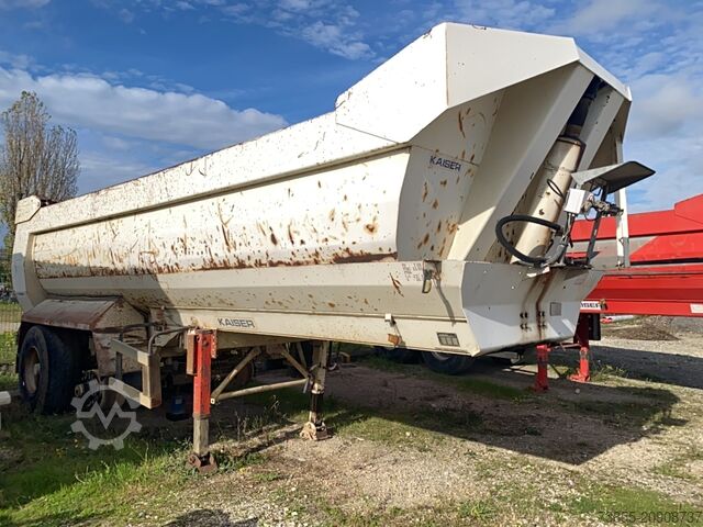 Tipper Semi-trailer ROBUSTE KAISER S3302V Steel Trailer