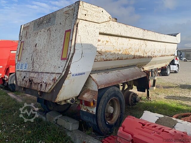 Tipper Semi-trailer ROBUSTE KAISER S3302V Steel Trailer