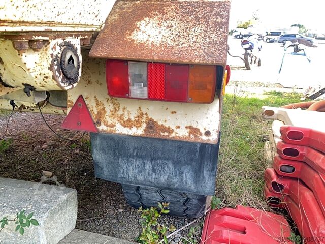 Tipper Semi-trailer ROBUSTE KAISER S3302V Steel Trailer