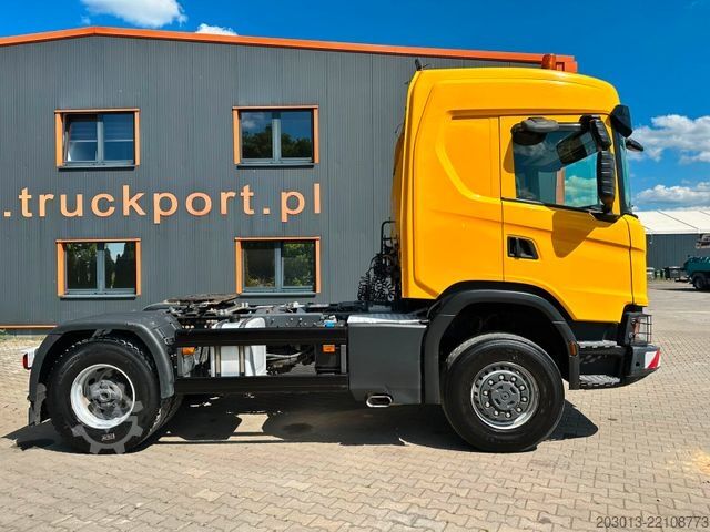 Tractora standard SCANIA 450 XT 4x4 Euro 6 SZM Kipphydraulik Blatt / Luft