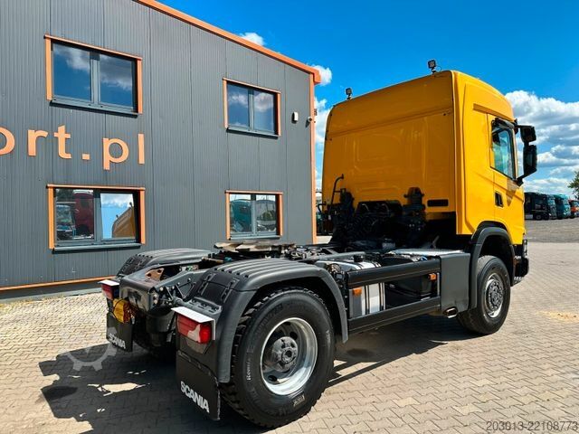 Tractora standard SCANIA 450 XT 4x4 Euro 6 SZM Kipphydraulik Blatt / Luft