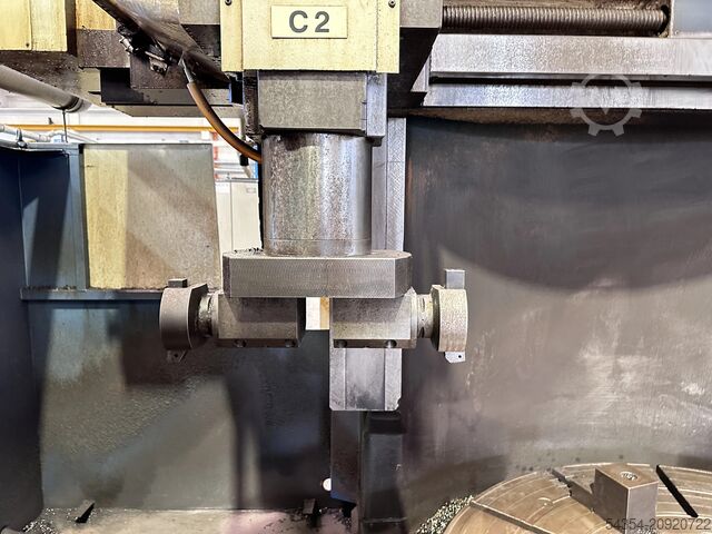 Centro de torneamento vertical de duplo cabeçote Morando 