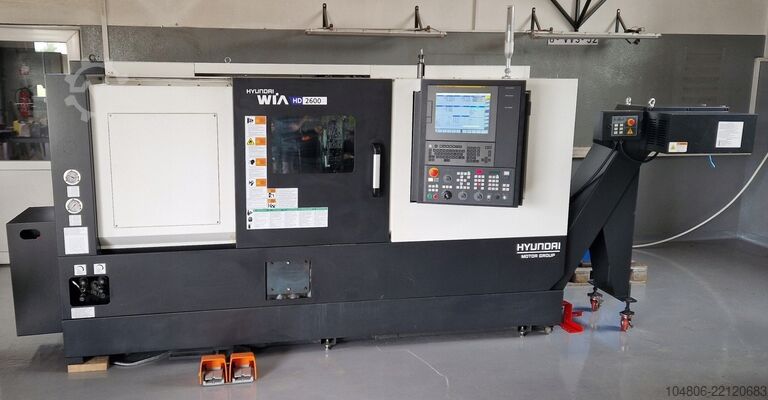 Torno CNC Hyundai WIA HD2600 Hyundai Hyundai WIA HD 2600