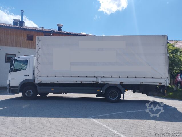  Mercedes-Benz 1224 L Atego Pritsche Plane Ladebordwand