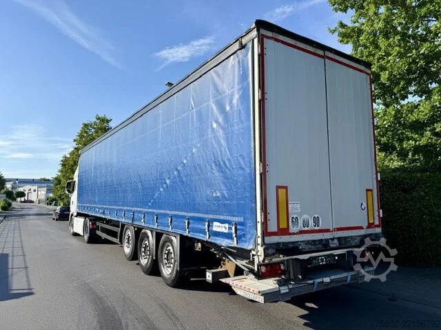 Брезент Schmitz Cargobull Edscha /2x Liftachse / 3x Achsen