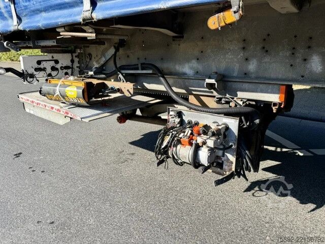 Брезент Schmitz Cargobull Edscha /2x Liftachse / 3x Achsen