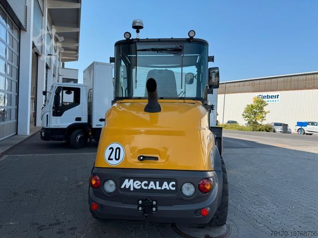 Radlader MECALAC AX850 / nur 671h / 11.2022 / Gabel / Schaufel