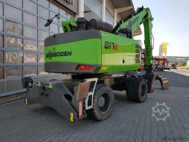 Mobiele graafmachine SENNEBOGEN 817E / nur: 1.374h / 2019 / Sortiergreifer