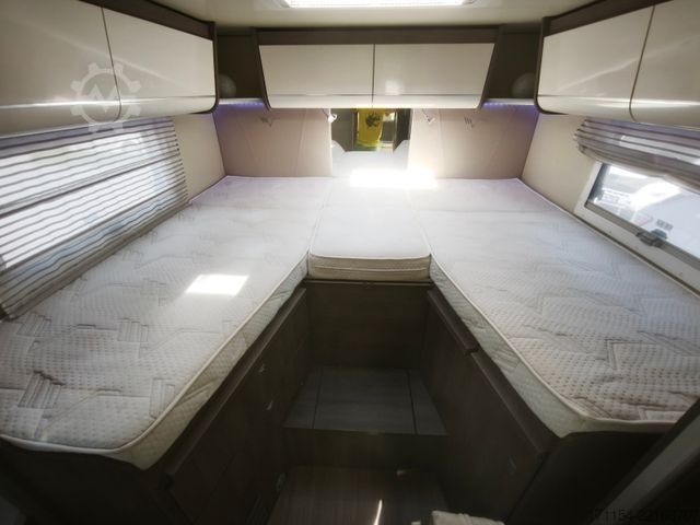 Интегрированный автодом MOBILVETTA K-Silver I 59, Längsbetten, Solar, Klima, TV,