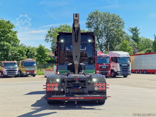 Sistema de braço de gancho Scania 590S V8 NGS 6x4 - HIAB Multilift 24T - Like new...