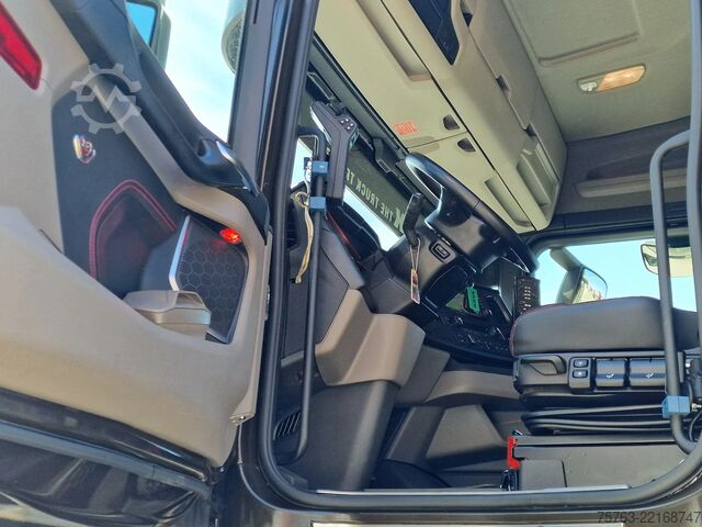 Sistema de braço de gancho Scania 590S V8 NGS 6x4 - HIAB Multilift 24T - Like new...