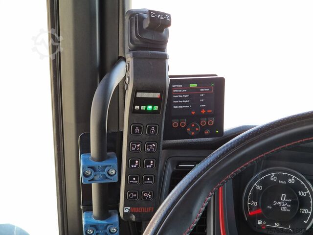 Sistema de braço de gancho Scania 590S V8 NGS 6x4 - HIAB Multilift 24T - Like new...