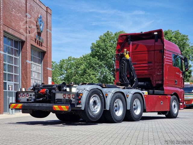 Sistema a braccio con gancio MAN TGX 35.500 8x4*4 - Hyva Hooklift - Custom inter...