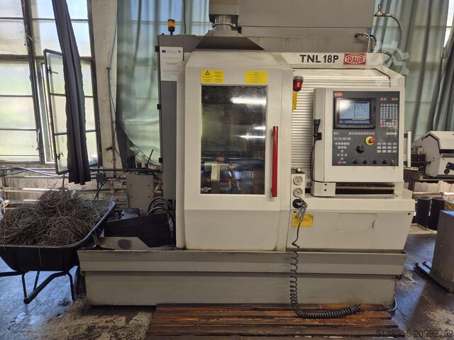 Torno automático de cabezal móvil Traub TNL 18P