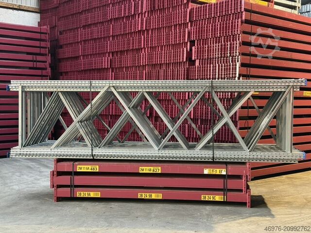 σύστημα ραφιών παλετών αποθήκης υψηλής αποθήκης SSI Schäfer PR 600 Regallänge: 27,99 lfm.