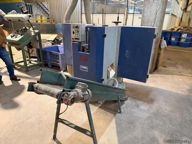 Edge sanding machine COMEC LN2G/8P+CA