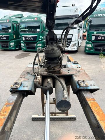 Flatbed truck MAN TGX 26.520 Baustoffpritsche PALFINGER