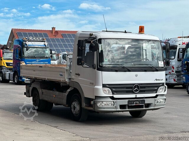 Three-way tipper van MERCEDES-BENZ Atego 818 4x2 BB MEILLER DSK /AHK/