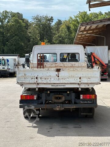 Three-way tipper van MERCEDES-BENZ Atego 818 4x2 BB MEILLER DSK /AHK/
