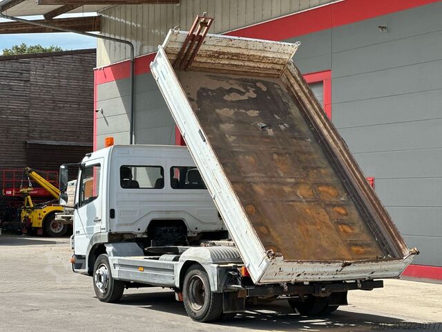 Three-way tipper van MERCEDES-BENZ Atego 818 4x2 BB MEILLER DSK /AHK/