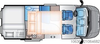 SUNLIVING V 55 SP TENTTOP - COMFORT EDITION MINI VAN SA W.C. NOVO SUNLIVING V 55 SP TentTop - COMFORT EDITION