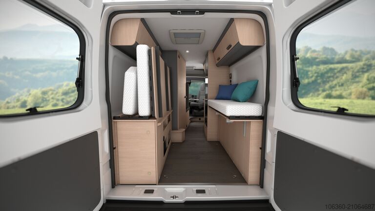 SUNLIVING V 60 SP TENTTOP - COMFORT EDITION MINI VAN SA W.C.-OM NOV SUNLIVING V 60 SP TentTop - COMFORT EDITION