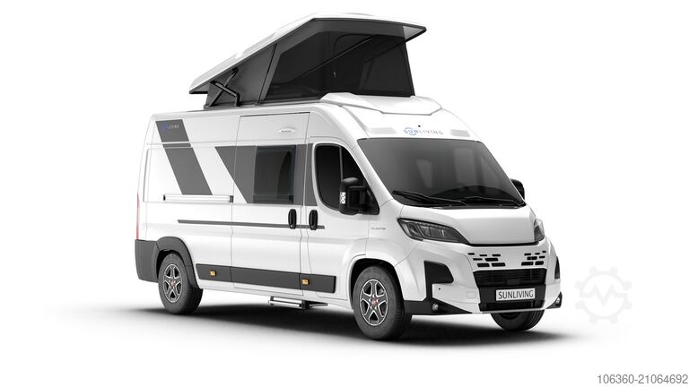 SUNLIVING V 60 SP TENTTOP - COMFORT EDITION MINI VAN SA W.C. NOVO SUNLIVING V 60 SP TentTop - COMFORT EDITION