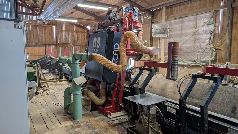 Fullkomið sagarver (stöðugt) Strojcad D9 Duplex+