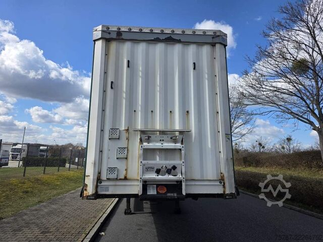 Semi-remorque bâchée KRONE Joloda Mega Gardine, Lift, Hubdach