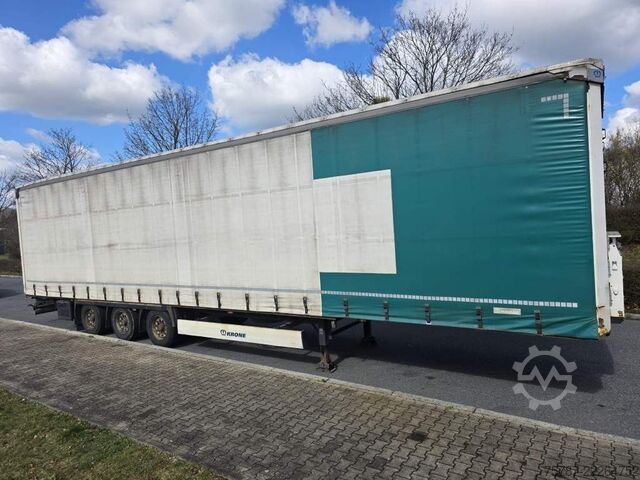 Semi-remorque bâchée KRONE Joloda Mega Gardine, Lift, Hubdach