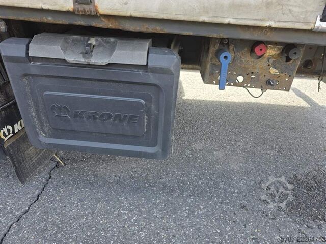 Semi-remorque bâchée KRONE Joloda Mega Gardine, Lift, Hubdach