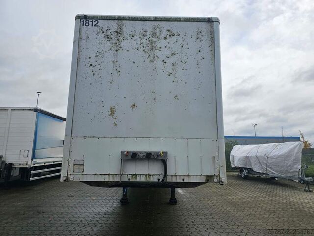 Semi-remorque fourgon SPIER Doppelstock mit Balken, 2 Achser