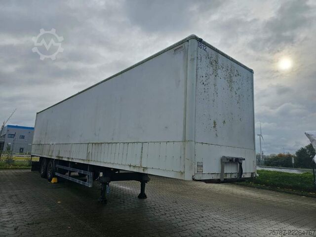 Semi-remorque fourgon SPIER Doppelstock mit Balken, 2 Achser