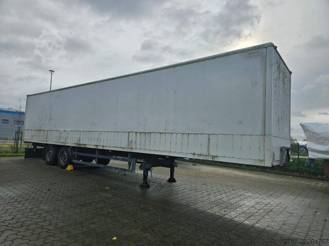 Semi-remorque fourgon SPIER Doppelstock mit Balken, 2 Achser