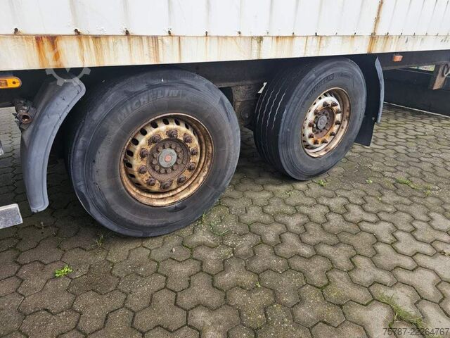 Semi-remorque fourgon SPIER Doppelstock mit Balken, 2 Achser