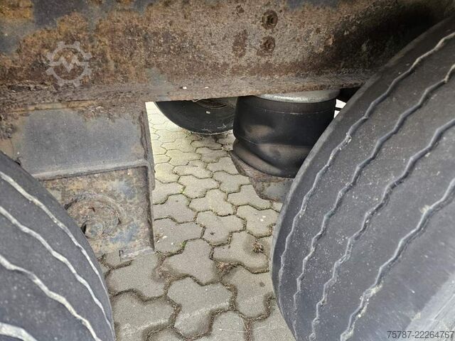Semi-remorque fourgon SPIER Doppelstock mit Balken, 2 Achser