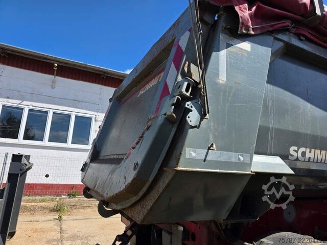 Semi-remorque benne SCHMITZ CARGOBULL ca. 26 cbm Hlabrund Hinterkipper, Lift
